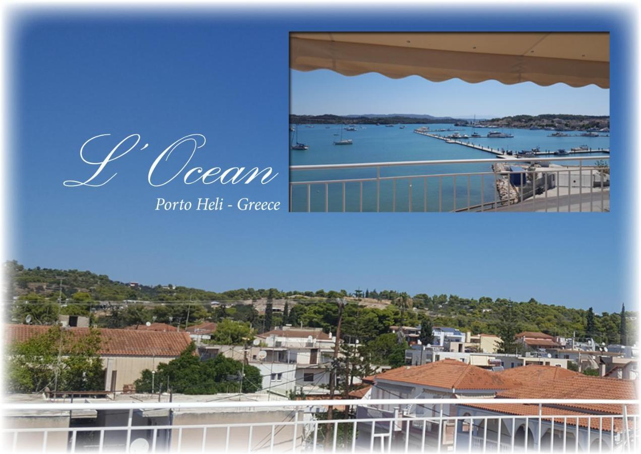 L΄Ocean Apartment Porto Heli Ngoại thất bức ảnh